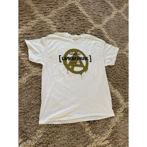 Linkin Park From Zero World Tour 2025 White Graphic T-Shirt XL